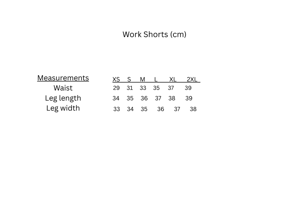 Condo Work Shorts